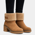 Sienna Faux Fur Block Heel Ankle Boots, photo 8