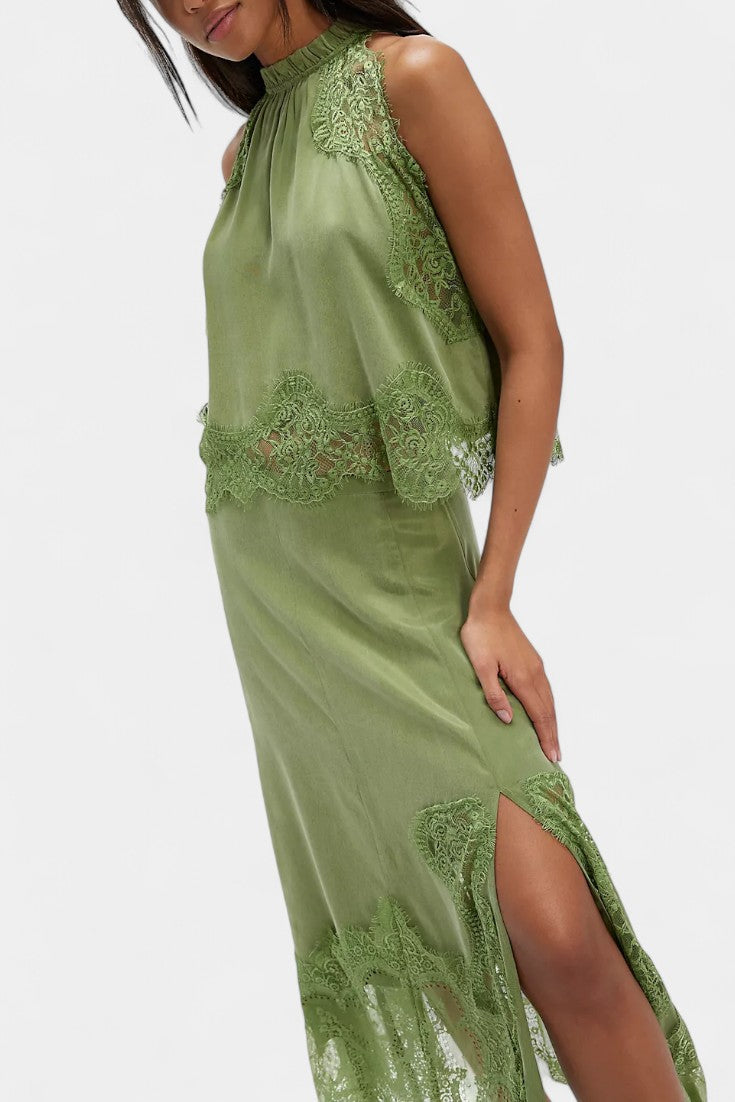 Women's Midi Lace Skirt with Matching Top, photo 5
