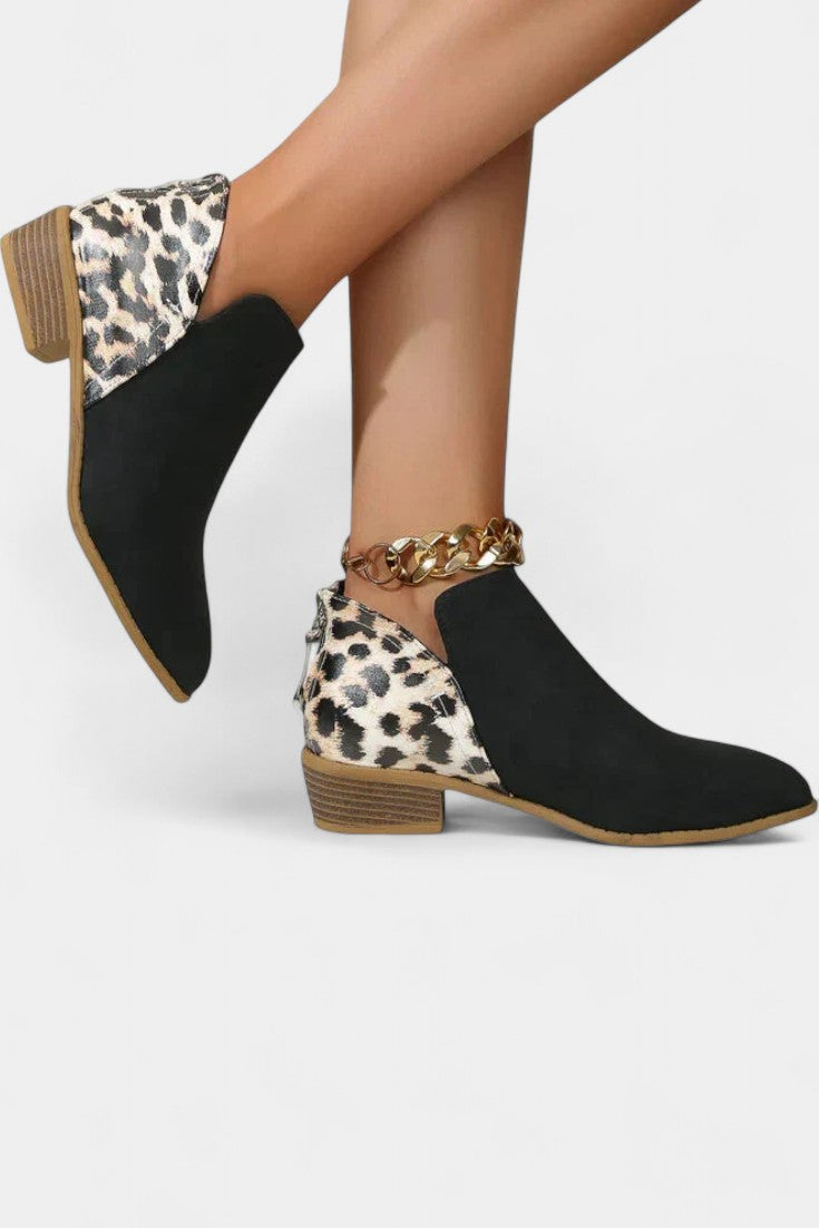 Women's Stylish Leopard Print Comfort Boots, photo 6