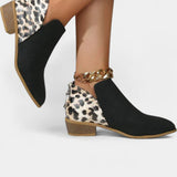 Women's Stylish Leopard Print Comfort Boots, photo 6