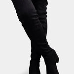 Women's Chunky-Heeled Thigh-High Boots, photo 4