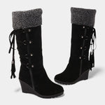 Wedge-Heel Winter Boots with Fur Lining, photo 5