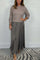 Maeliq Elegant Maxi Dress in Gray