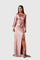 Alionessah Elegant Maxi Dress in Blush Pink