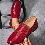 Harper Comfort Loafers in Red