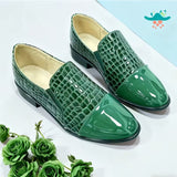Harper Comfort Loafers in Green