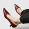 Nyah Comfort Heels in Reddish Brown