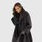 Oravienne Elegant Coat in Black