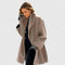 Oravienne Elegant Coat in Khaki