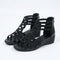 Fashionable women's comfort sandals in Black