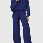Women's Lightweight Casual Two-Piece Outfit in Blue