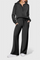 Women's Lightweight Casual Two-Piece Outfit in Black