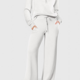 Women's Lightweight Casual Two-Piece Outfit in White