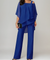 Women's Two-Piece Layered Set in Blue