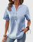 Women's Sophisticated Blouse – Lyla in Blue