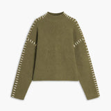 Nia Cozy Sweater in Green