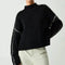 Nia Cozy Sweater in Black