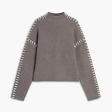 Nia Cozy Sweater in Khaki