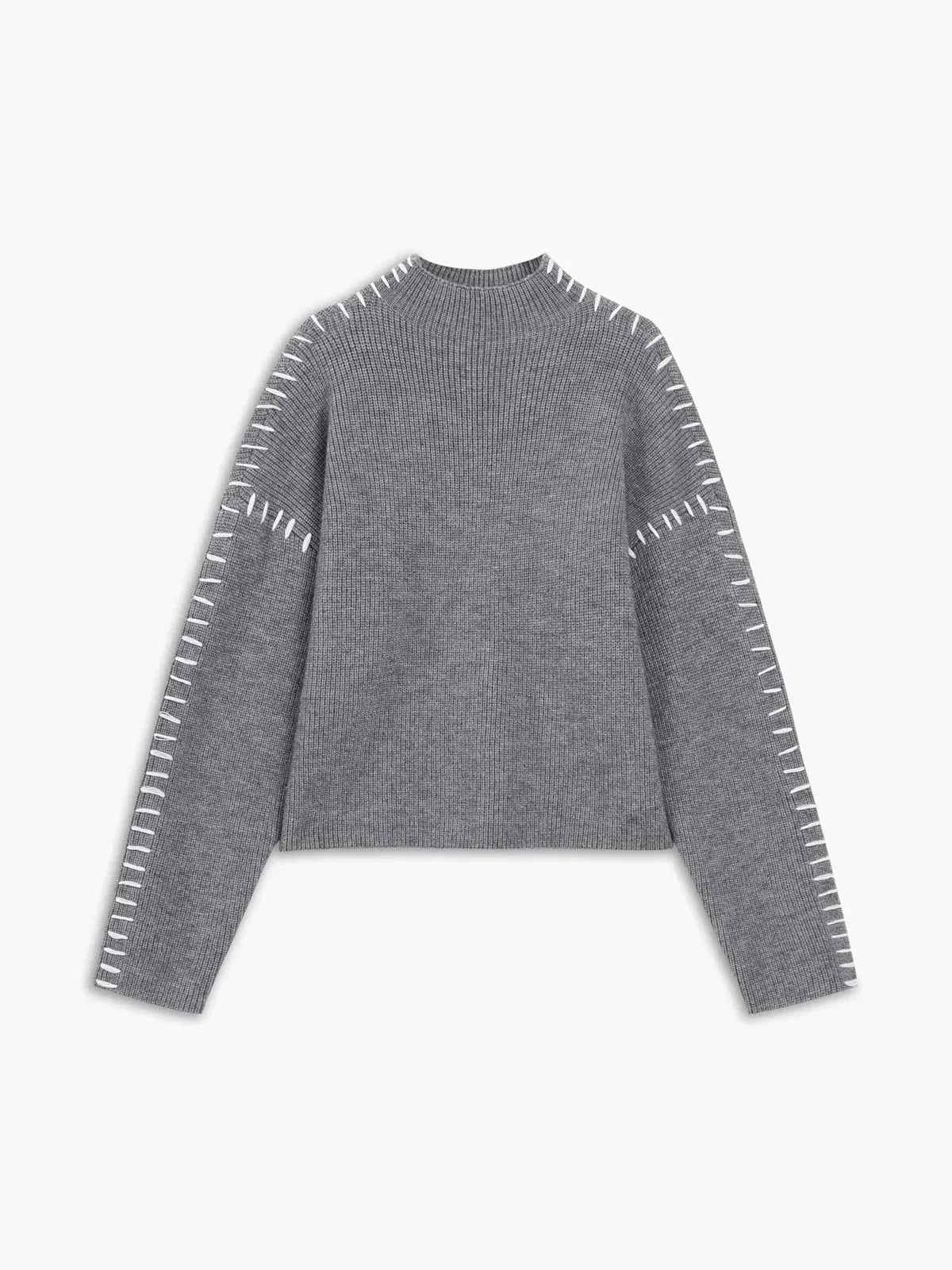 Nia Cozy Sweater in Gray