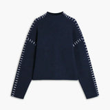 Nia Cozy Sweater in Blue