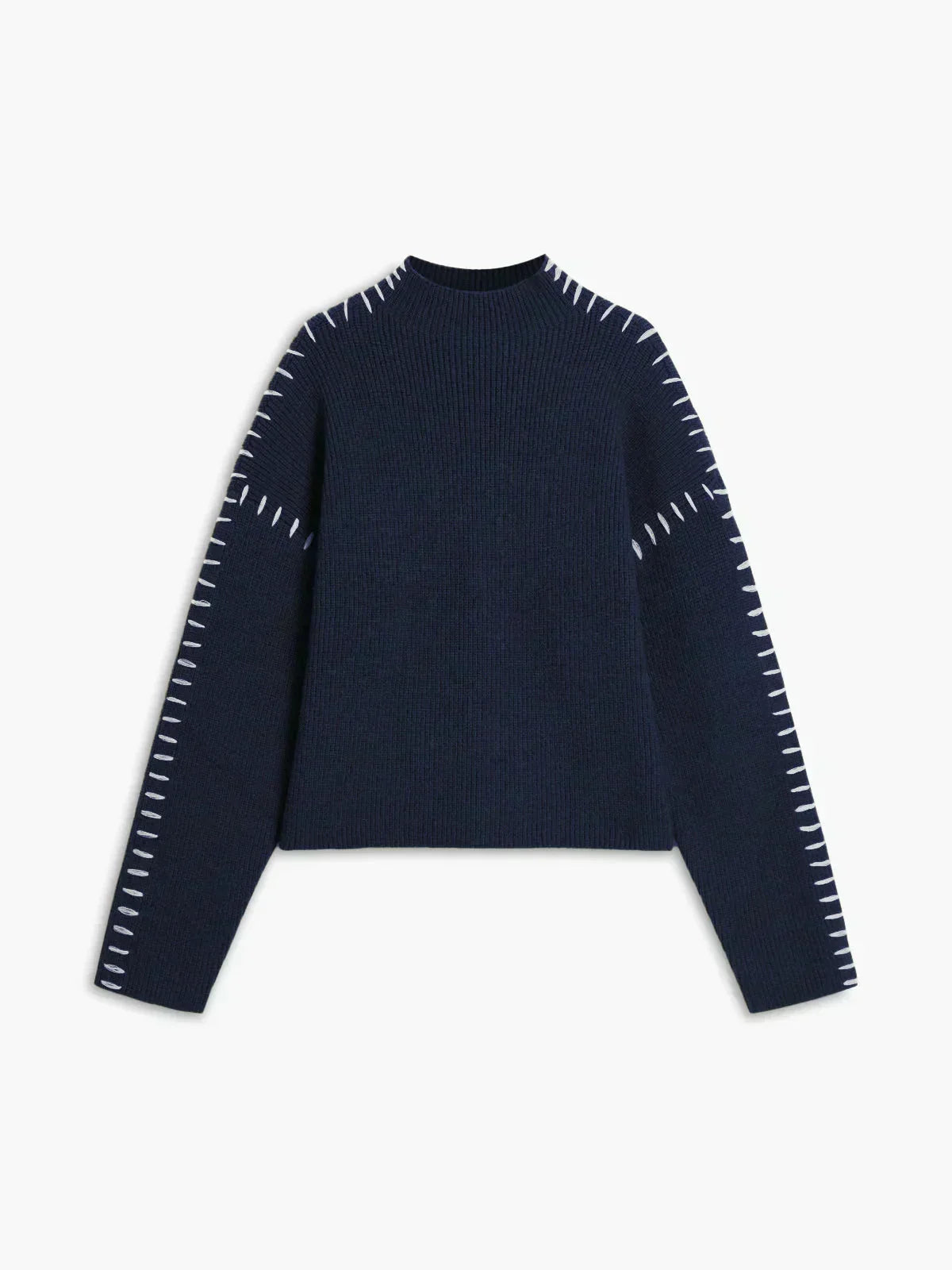 Nia Cozy Sweater in Blue
