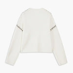 Nia Cozy Sweater in White