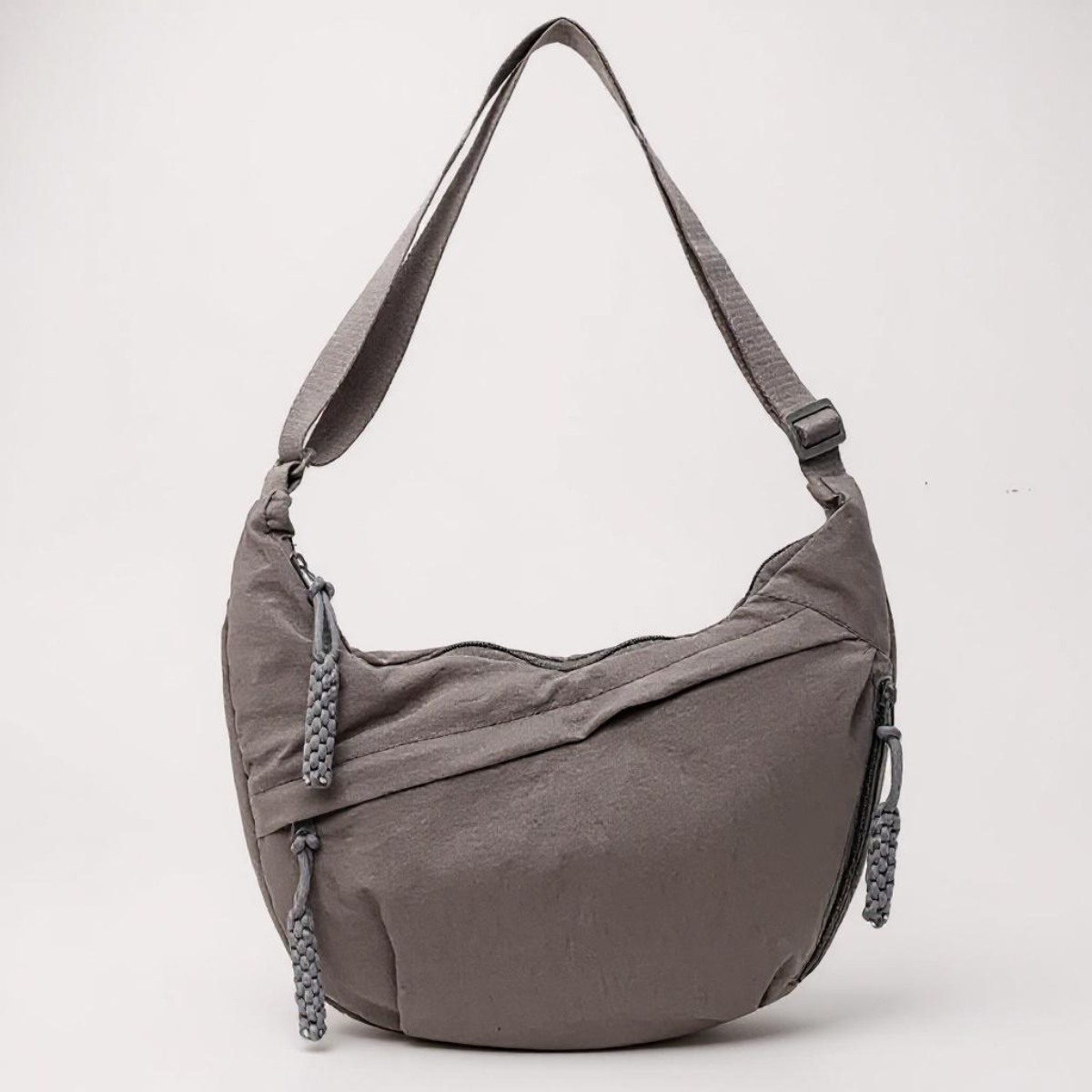Women's Gray Shoulder Bag