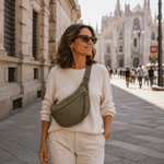 Women's Olive Green Shoulder Bag, photo 4