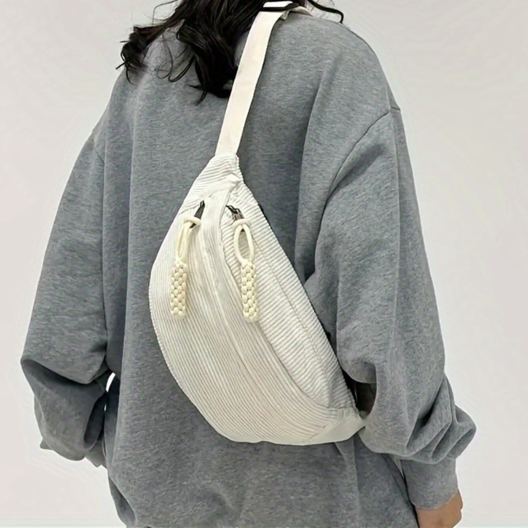 Women's Corduroy Shoulder Bag, photo 8