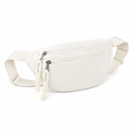 Women's Corduroy Shoulder Bag in White