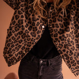 Women's Leopard-Print Shirt Jacket, photo 5