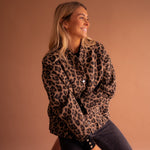Women's Leopard-Print Shirt Jacket, photo 9