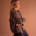 Women's Leopard-Print Shirt Jacket, photo 8