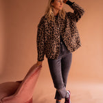 Women's Leopard-Print Shirt Jacket, photo 2