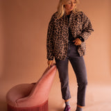 Women's Leopard-Print Shirt Jacket, photo 7