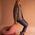 Women's Leopard-Print Shirt Jacket, photo 3
