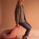 Women's Leopard-Print Shirt Jacket, photo 3