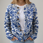 Marie Autumn Floral Cardigan