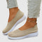 Odara Comfort Slip-Ons Sneakers in Apricot
