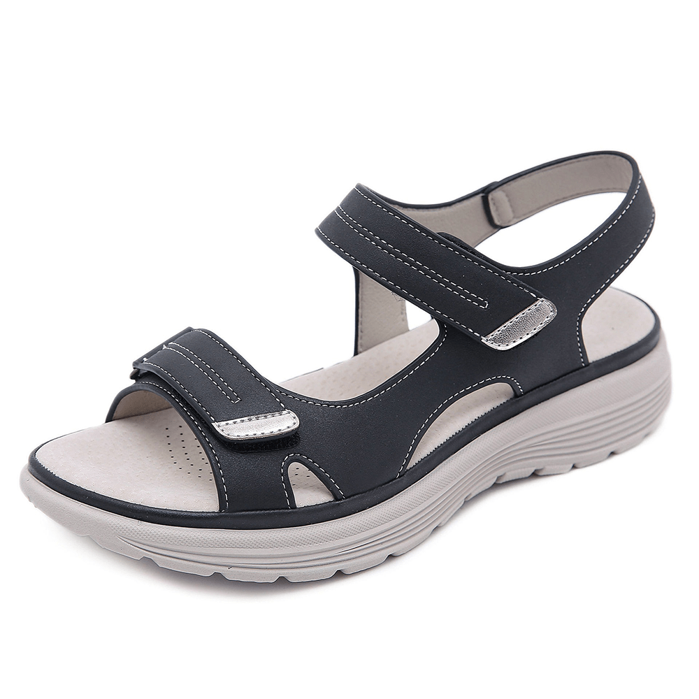 Jace Comfort Sandals in Black