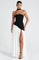 Marisela Sophisticated Maxi Dress in Black
