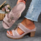 Claire Chic Comfort Sandals in Pink