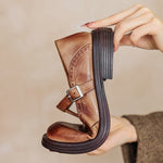 Women's Brogue T-Strap Mary Janes, photo 3