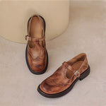 Women's Brogue T-Strap Mary Janes, photo 2