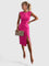 Betty Elegant Midi Dress in Pink