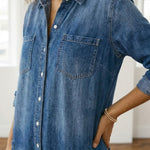Women's Cotton Denim Jumpsuit, photo 8