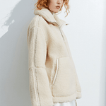 Oversized Teddy Jacket with Stand Collar, photo 2
