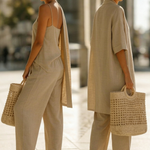 Effortless Linen-Cotton Three-Piece Set, photo 8