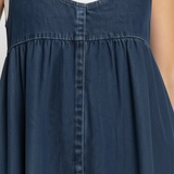 Women's Vintage Denim Maxi Dress, photo 3