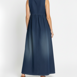 Women's Vintage Denim Maxi Dress, photo 5